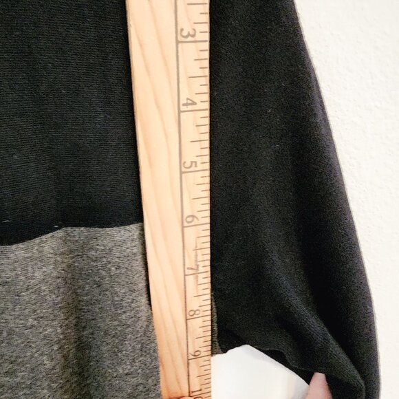 INC Color Block Knit Tunic Sweater Dress Women Sz L Long Sleeve Viscose Blend - Picture 12 of 15